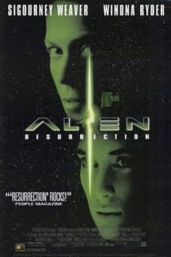 alien resurrection movie poster
