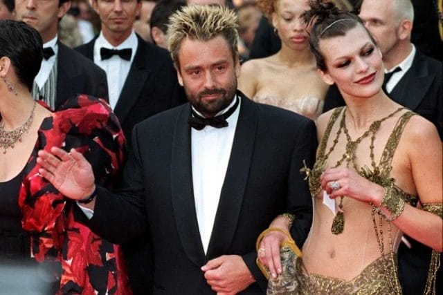 Luc Besson and Milla Jovovich